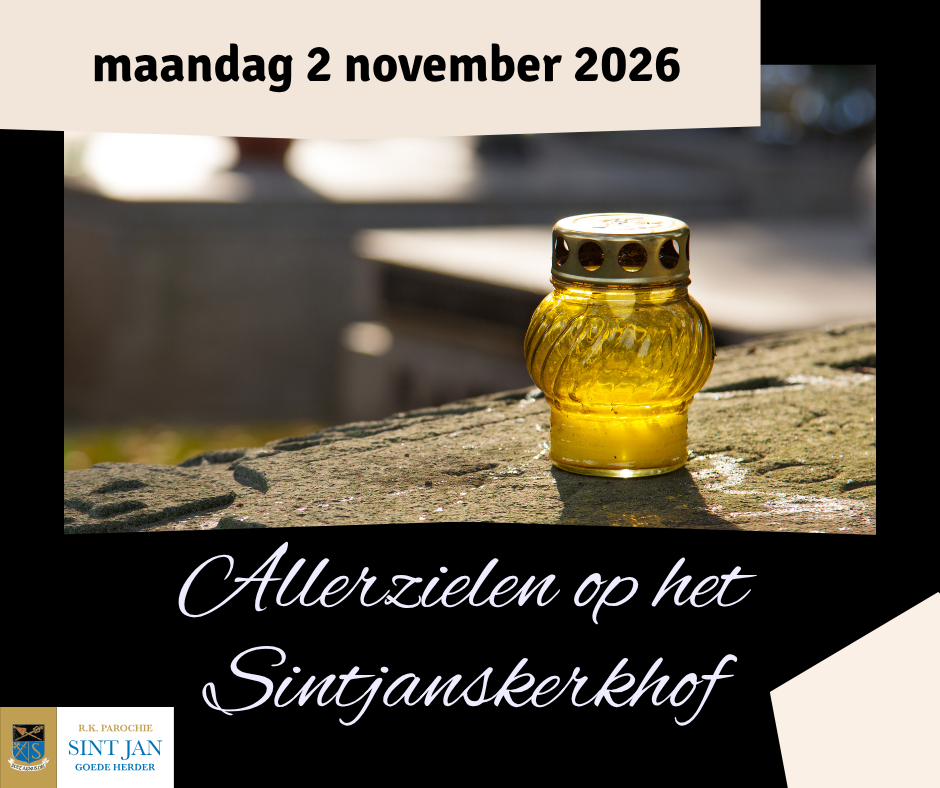 Allerzielen op het Sintjanskerkhof in Noord-Holland