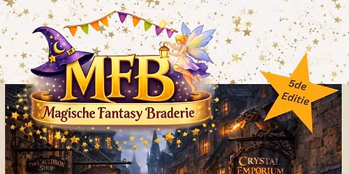 Magische Fantasy Braderie 5de editie in Noord-Holland