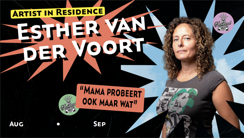 Esther van der Voort – “Mama probeert ook maar wat” Southend Comedy Club in Noord-Holland