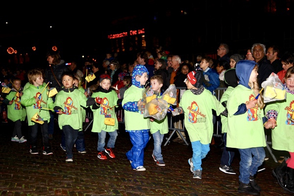Lampionnenoptocht in Noord-Holland