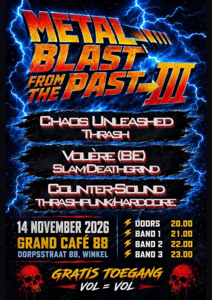 Metalblast from the Past in Noord-Holland