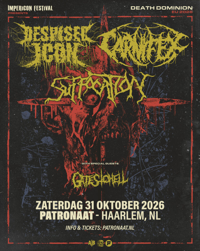 Despised Icon + Carnifex + Suffocation + Gates to Hell — muziek in Noord-Holland