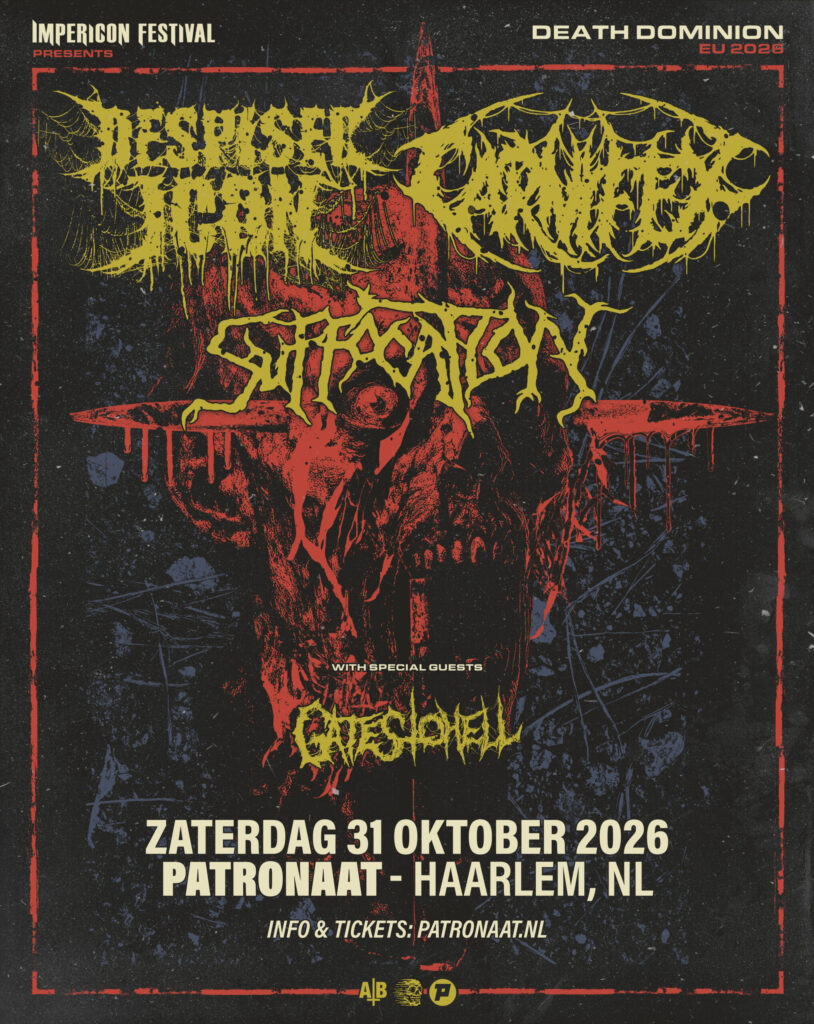Despised Icon + Carnifex + Suffocation + Gates to Hell in Haarlem