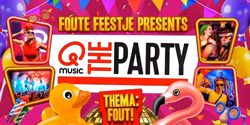 Foute Feestje in Hoorn: Qmusic The Party FOUT! in Noord-Holland