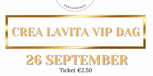 Crea Lavita VIP-dag in Noord-Holland