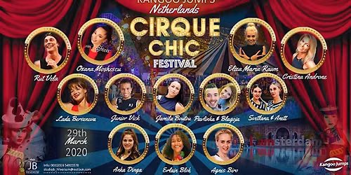 Cirque Chic Kangoo Jumps Festival Netherlands in Noord-Holland