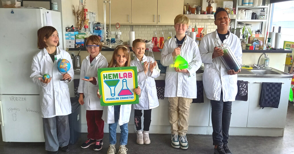Proefles Science Cursus in het Hemlab! (7-12 jaar) in Noord-Holland