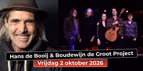 Hans de Booij & Boudewijn de Groot Project in Noord-Holland
