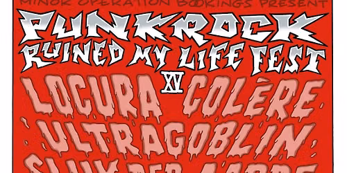 Punkrock Ruined My Life Fest 2026 | Patronaat Haarlem — festival in Noord-Holland