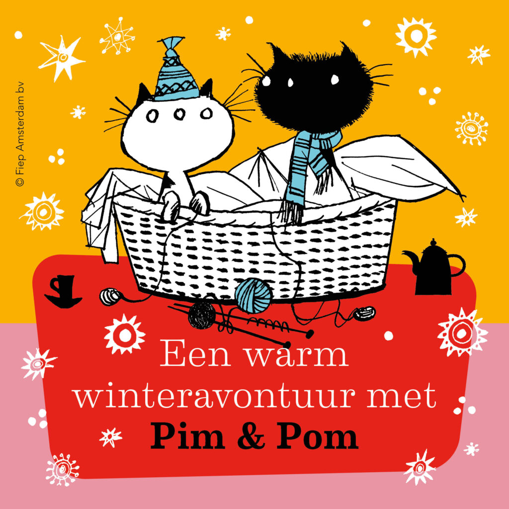 Een Warm Winteravontuur met Pim & Pom (2 t/m 7 jaar) in Noord-Holland