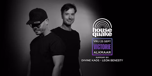 HOUSEQUAKE 2026 — Uitgaan in Noord-Holland