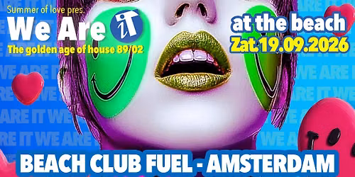 We are iT at the beach – The Golden Age of House Music 89/05 — Uitgaan in Noord-Holland