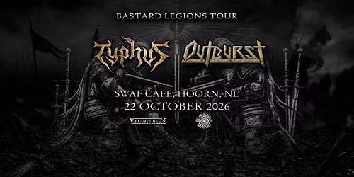 TYPHUS | OUTBURST Live in Hoorn | Old School Heavy /Thrash Metal | FREE ENTRANCE in Noord-Holland