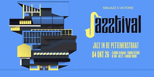 Jazztival 2026 komt er aan! in Noord-Holland