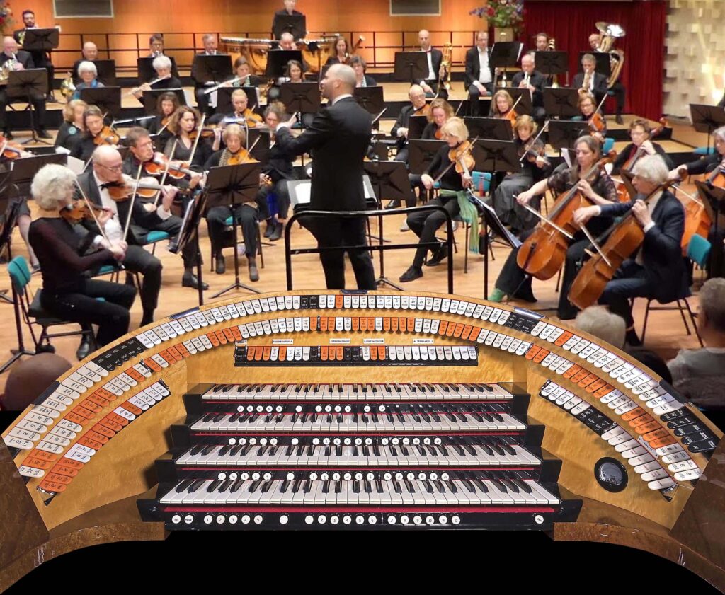 Orkest ontmoet orgel: Goois Symfonie Orkest en Arno Rog in Noord-Holland