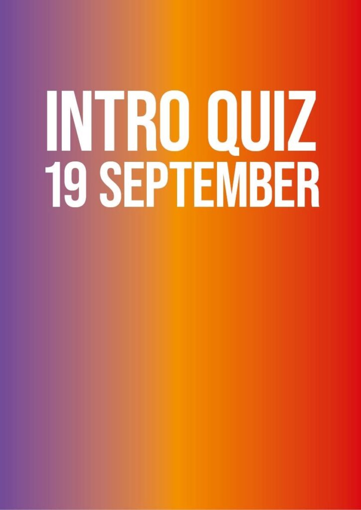 Intro Quiz in Noord-Holland