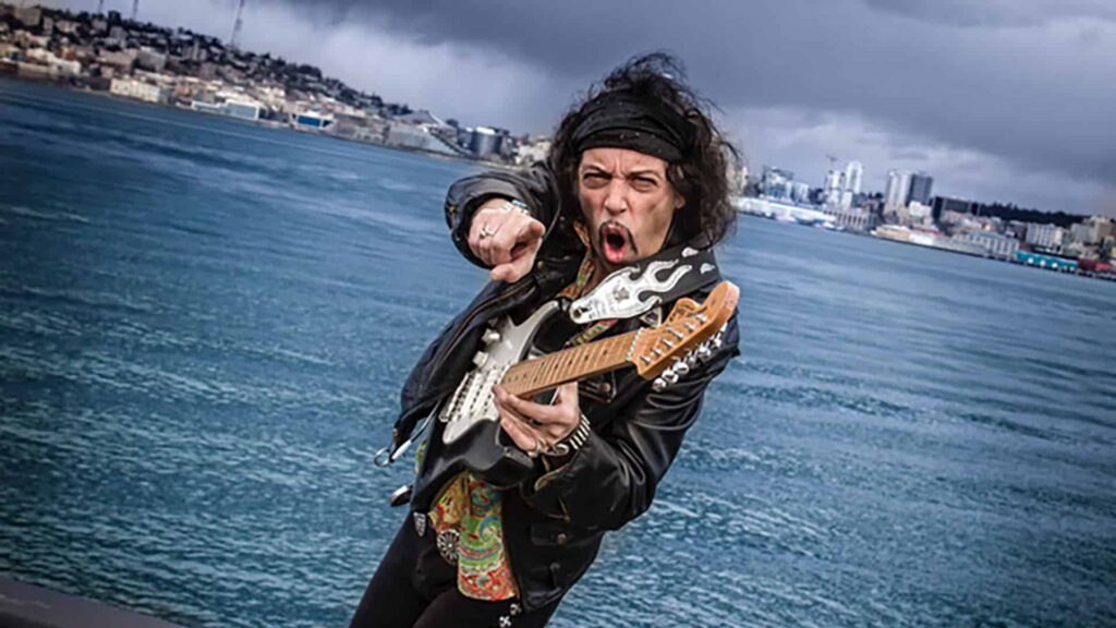 Randy Hansen speelt Jimi Hendrix in Noord-Holland