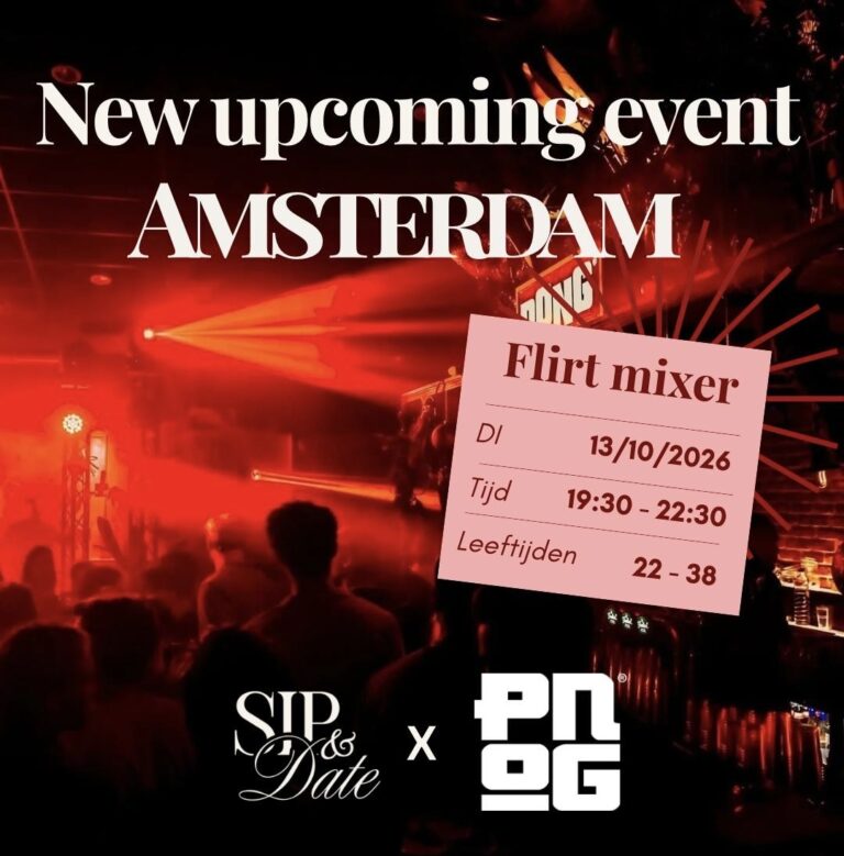 Flirtmixer Sip & Date — Community in Noord-Holland