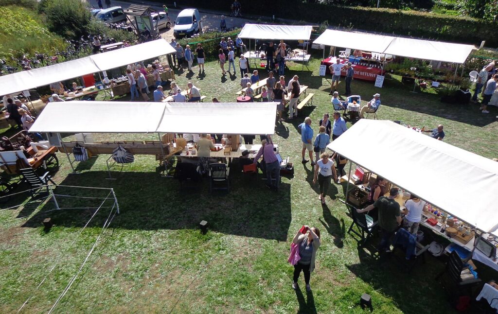 Markt op Streekmarkt in Amstelveen