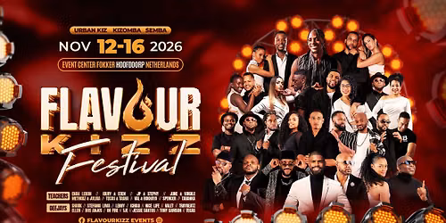 FLAVOURKIZZ KIZOMBA FESTIVAL 2026 ( Official ) in Noord-Holland