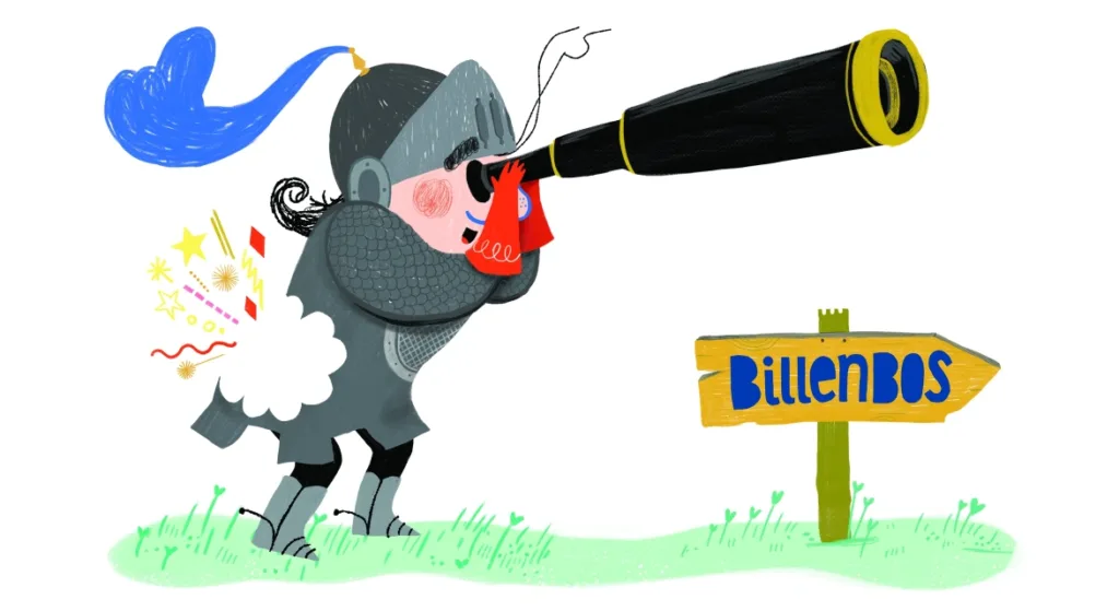 De ridder zonder billen in Noord-Holland