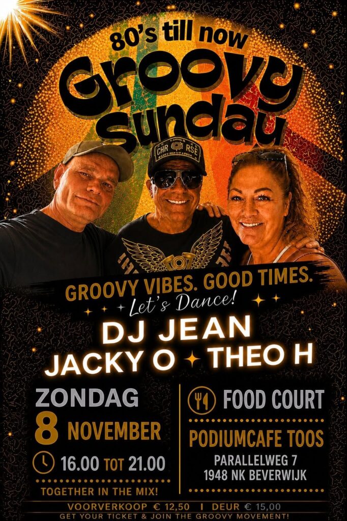 Groovy Sunday Beverwijk! in Noord-Holland