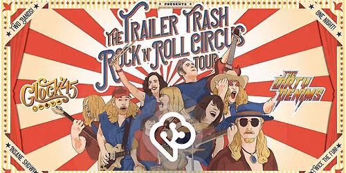 The trailor trash rock ‘n’ roll circus met the dirty denims en glock 45 in Noord-Holland