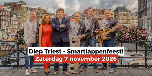 Diep triest! Het smartlappenfeest van Nederland! in Noord-Holland