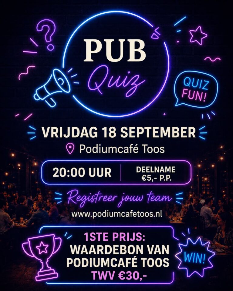 Pubquiz vrijdag 18 september — Uitgaan in Noord-Holland