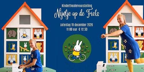 Kindertheater: Nijntje op de Fiets (2+) in Noord-Holland