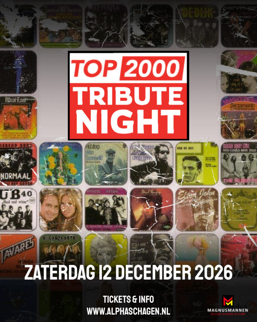 Top2000 Tribute Night in Noord-Holland