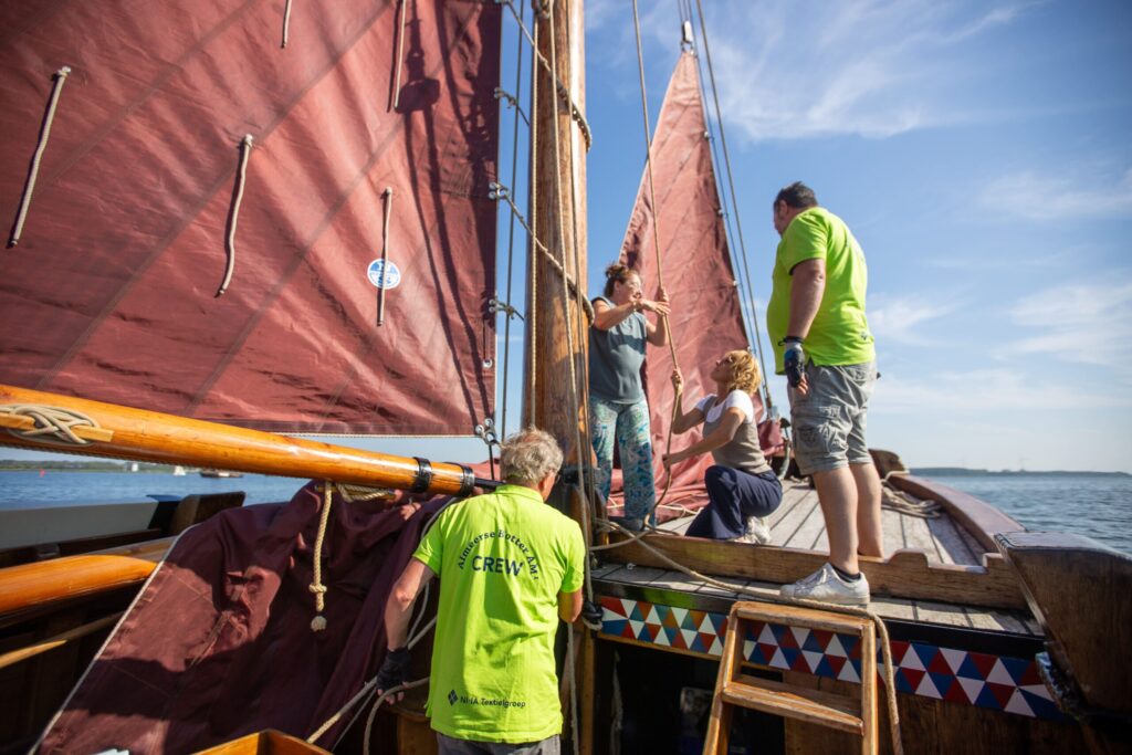 Taeje Bôkkesrace in Huizen in Noord-Holland