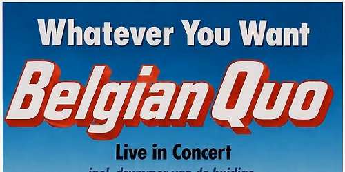 Status Quo tribute by "Belgian Quo"(BE) + Leon Cave in Noord-Holland
