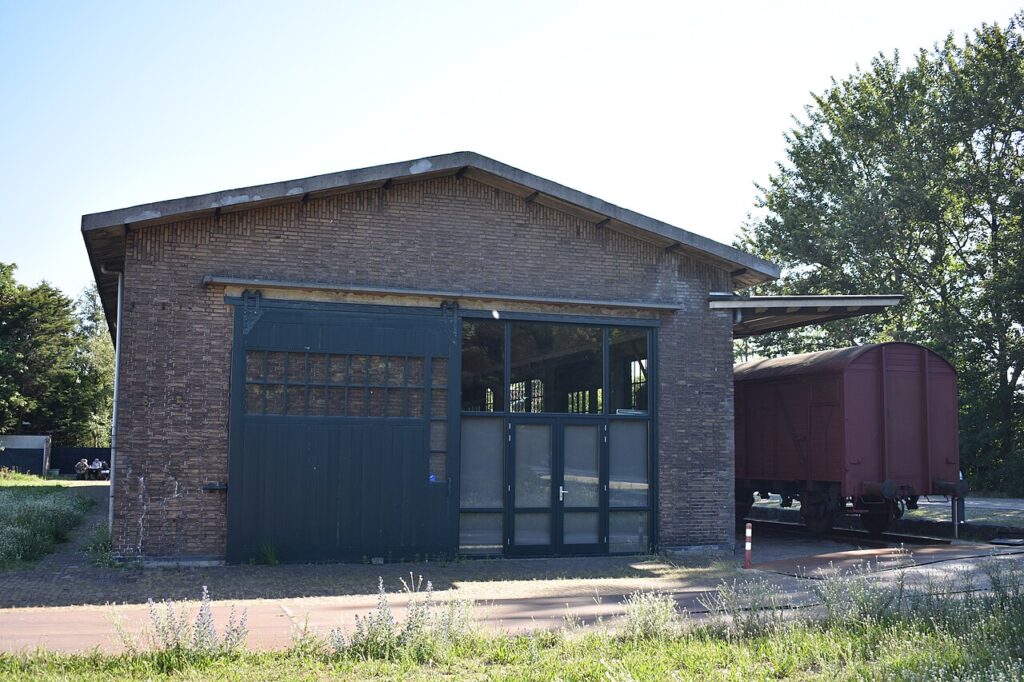 Markt op Hembrugterrein in Zaanstad