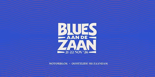 Blues aan de Zaan 2026 in Noord-Holland