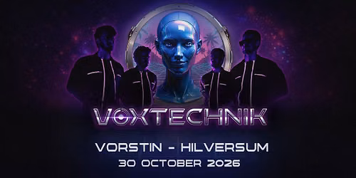 80s synth-pop LIVE by VoxTechnik – The Future Of The Past in Noord-Holland