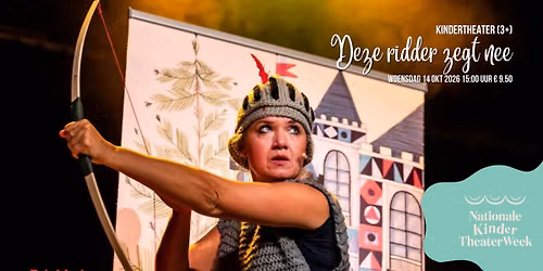 Kindertheater: Deze ridder zegt nee! in Noord-Holland