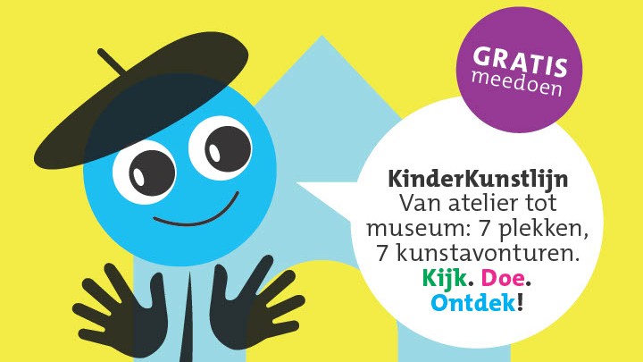 Kinderkunstlijn 2026 in het ABC op 7 en 8 november — familie-kids in Noord-Holland