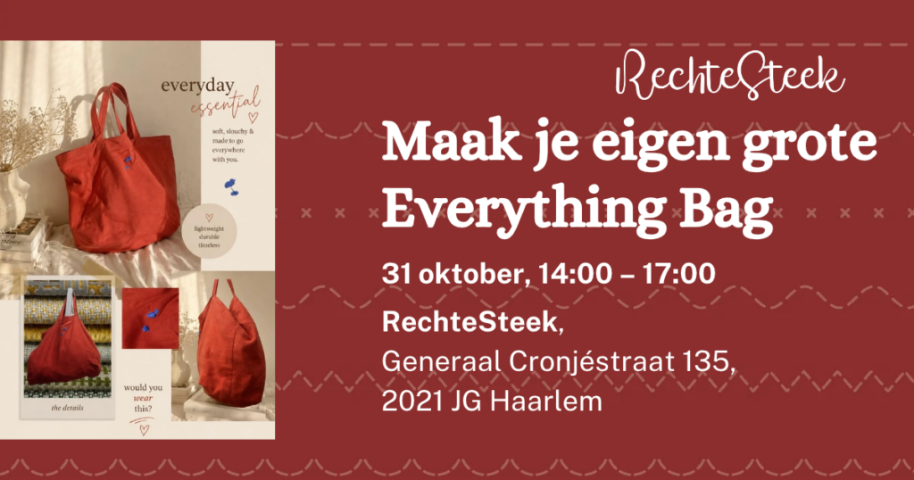 Everything Bag naaimiddag in Haarlem