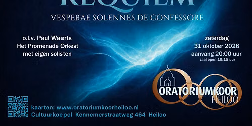 ORATORIUMKOOR HEILOO – Requiem en Vesperae Solennes de Confessore — muziek in Noord-Holland