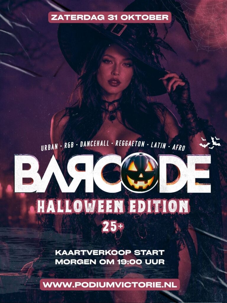 Barcode Halloween 25+ — Uitgaan in Noord-Holland