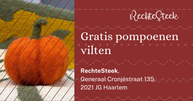 Gratis pompoenen vilten 🎃 — familie-kids in Noord-Holland
