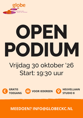 Open Podium Globe CKC — muziek in Noord-Holland