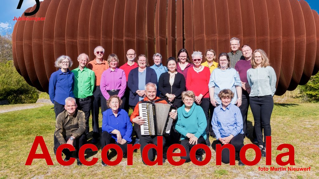 Jubileumconcert Accordeonola (75 jaar) in Noord-Holland