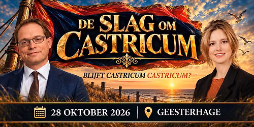 De Slag om Castricum – Event Bestuurlijke toekomst — lezing in Noord-Holland