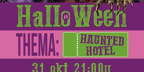 Halloween The Haunted Hotel Editie — Uitgaan in Noord-Holland