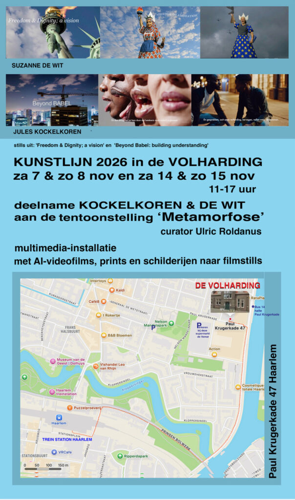 Kunstlijn Haarlem: tentoonstelling ‘Metamorfose’ in Haarlem