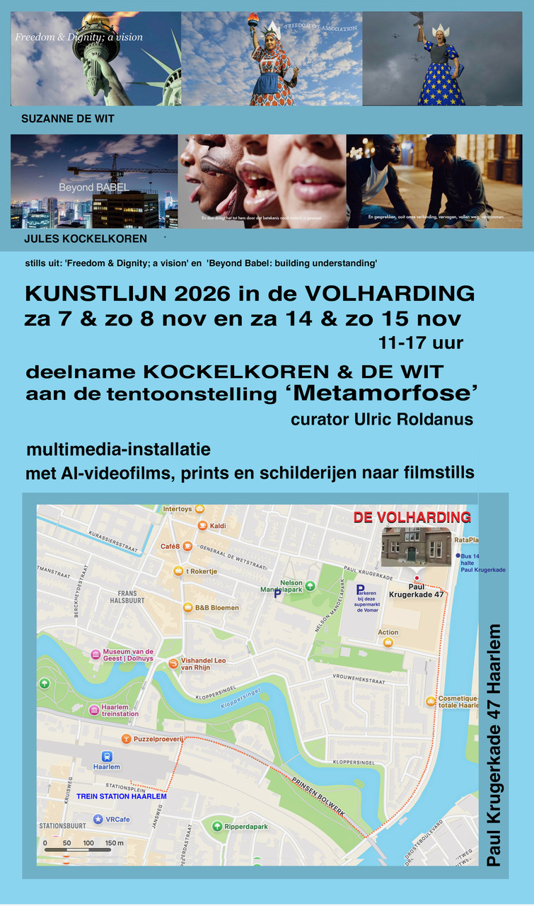 Kunstlijn Haarlem: tentoonstelling ‘Metamorfose’ — museum-expo in Noord-Holland