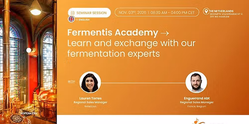Fermentis Academy – Haarlem — lezing in Noord-Holland