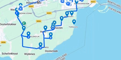 tractoroptocht ten bate van een goed doel — festival in Noord-Holland